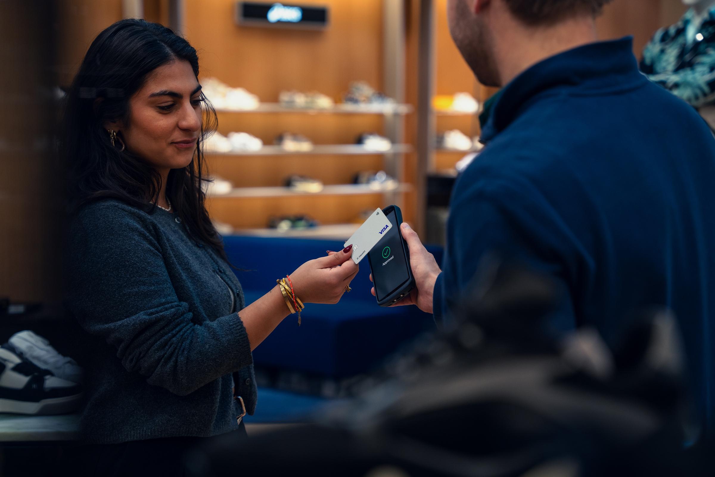 Tap to pay on android payment in retail envirionment