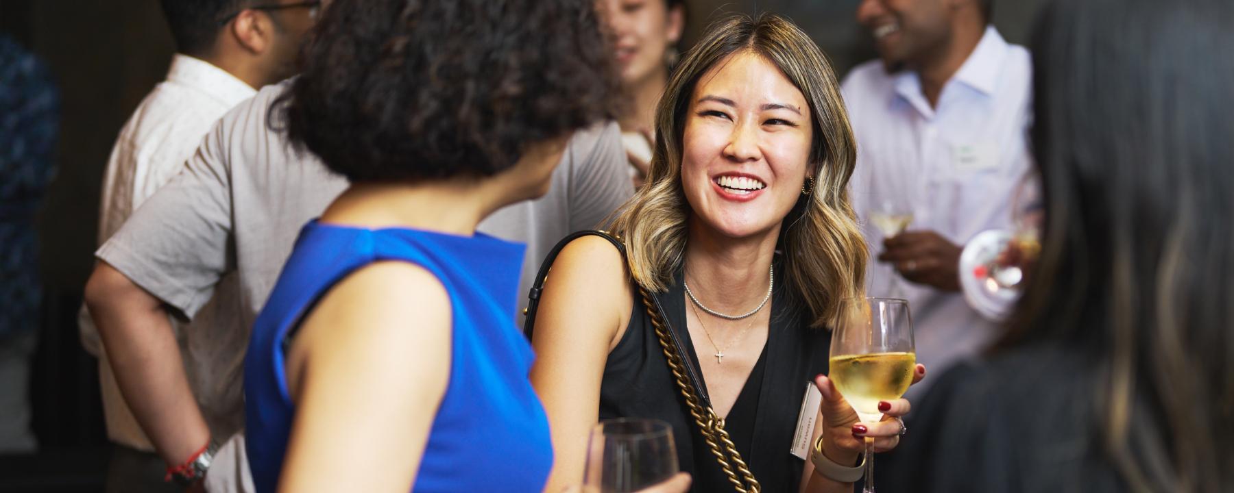 Networking drinks with Adyen