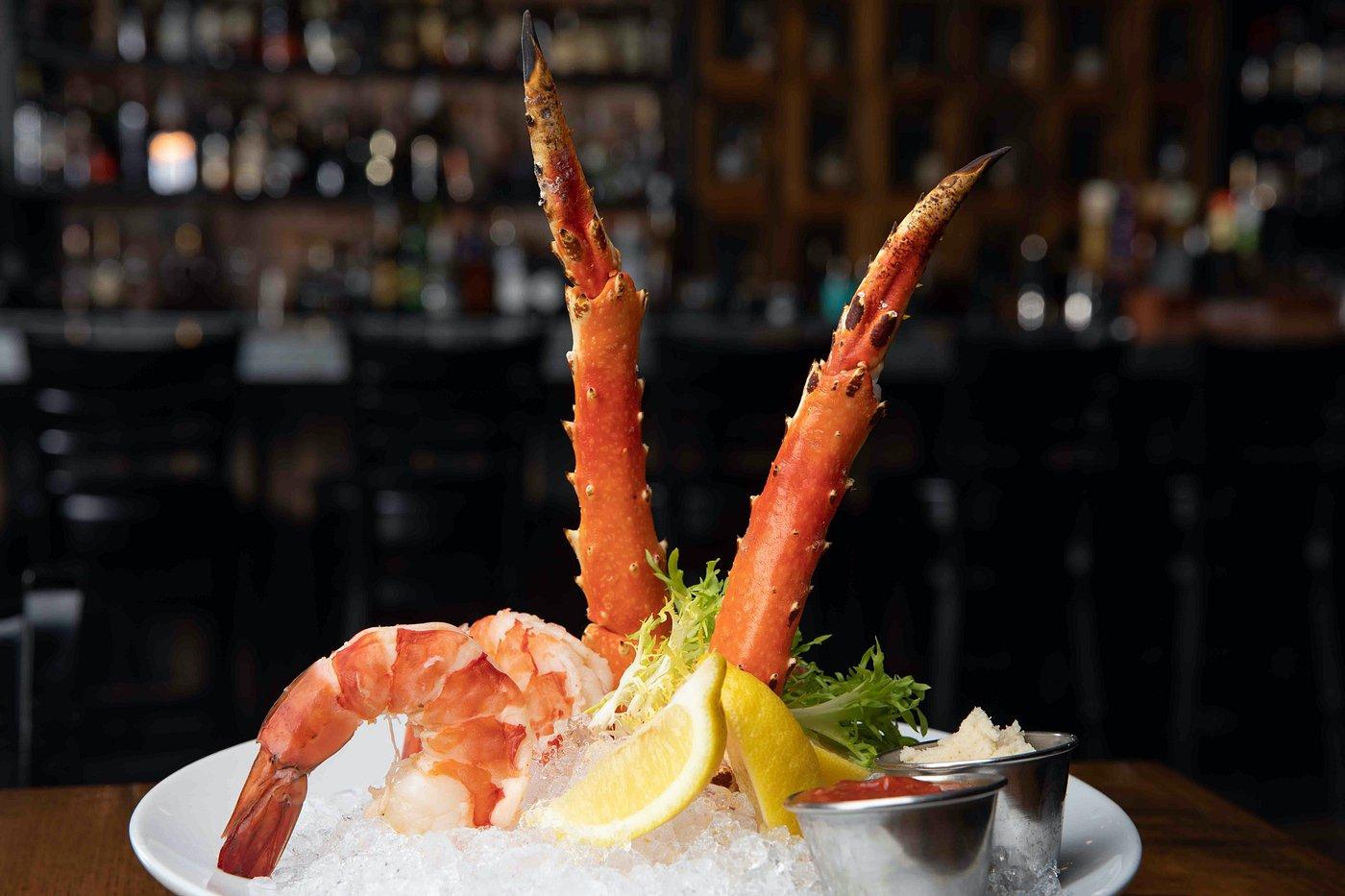 Dinner offering at Tony's - the event venue.