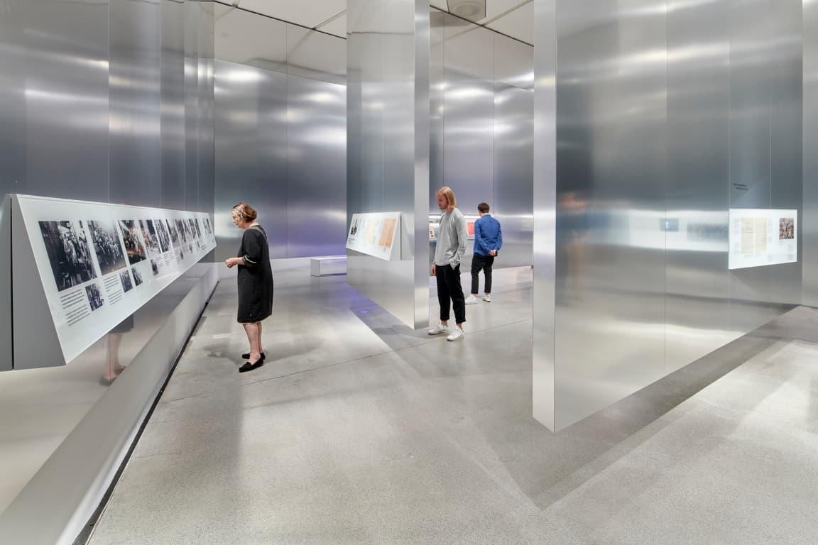 Ein Ausstellungsraum im Jüdischen Museum Berlin