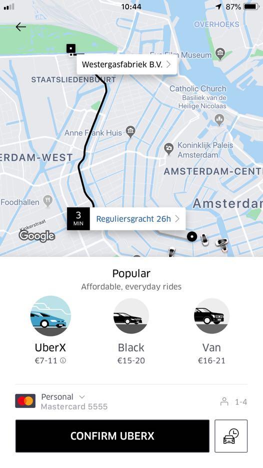 Uber bruker 3-D Secure 2