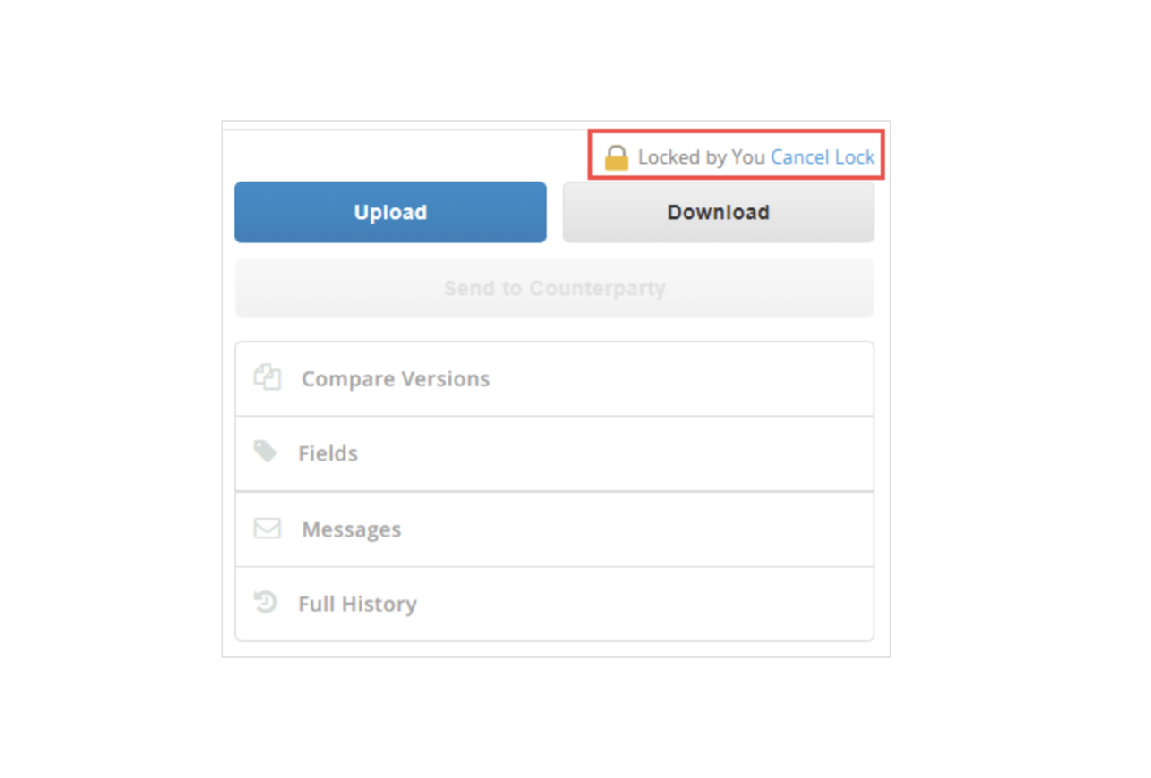 Coupa contract upload screen shot