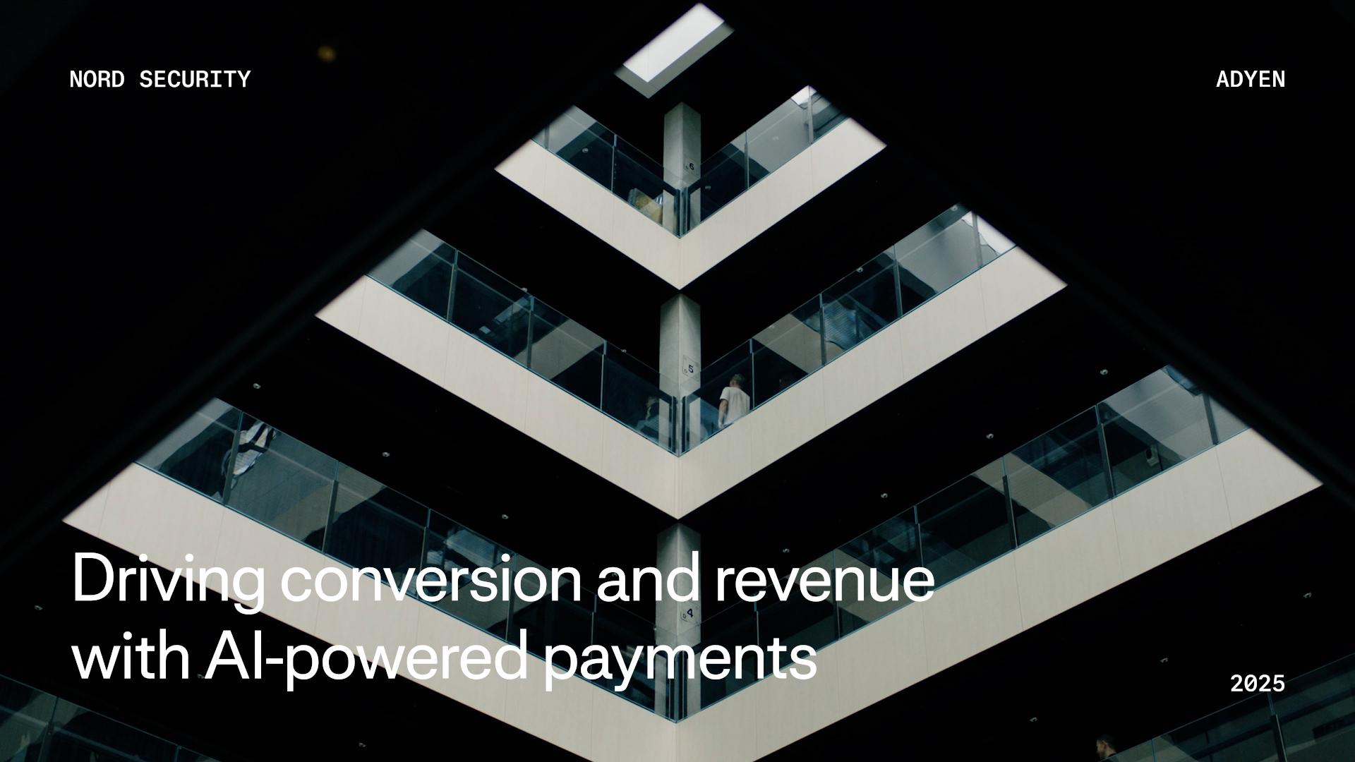Thumbnail for Adyen case study with Nord security