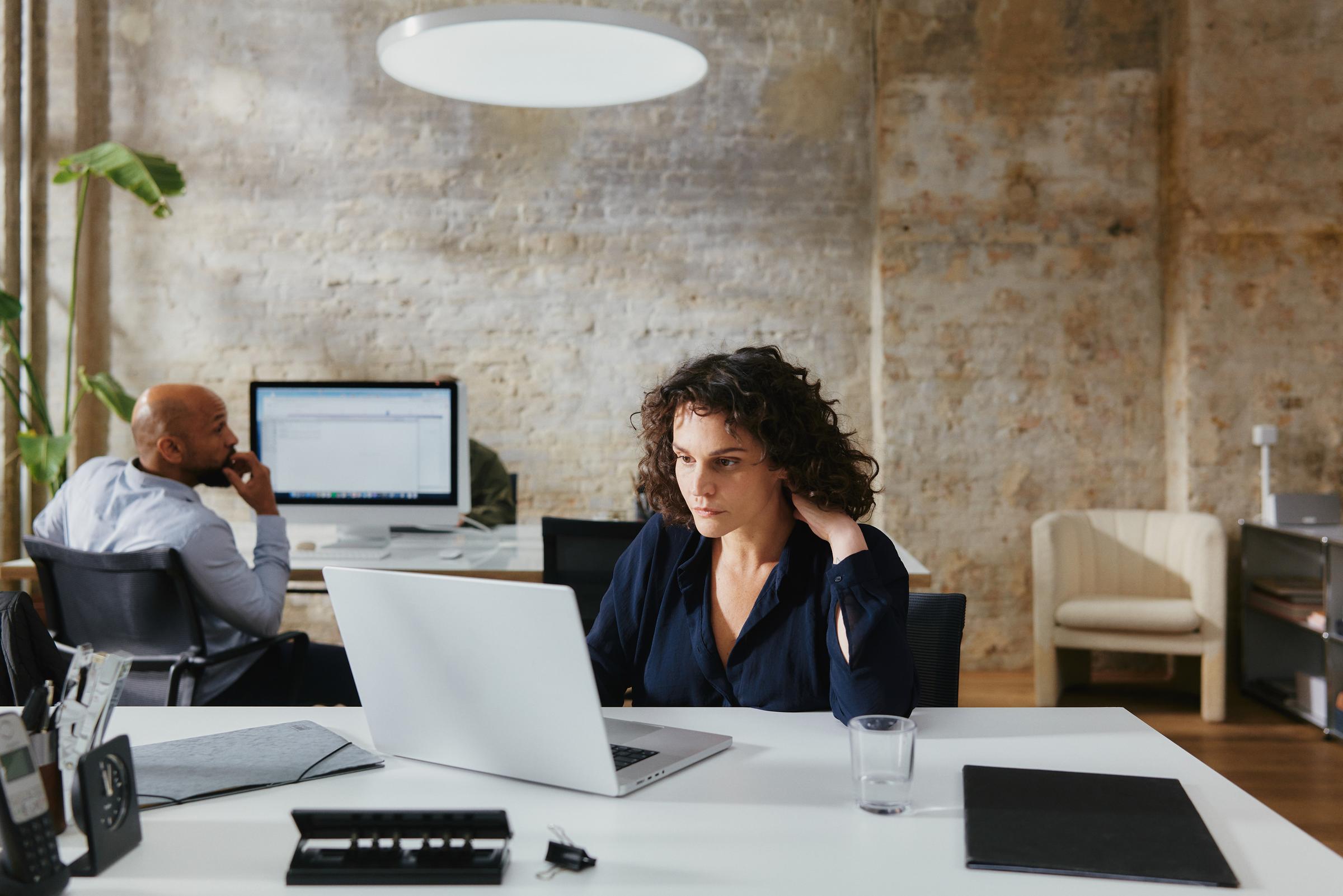 Colleagues of a tech Saas company in meeting