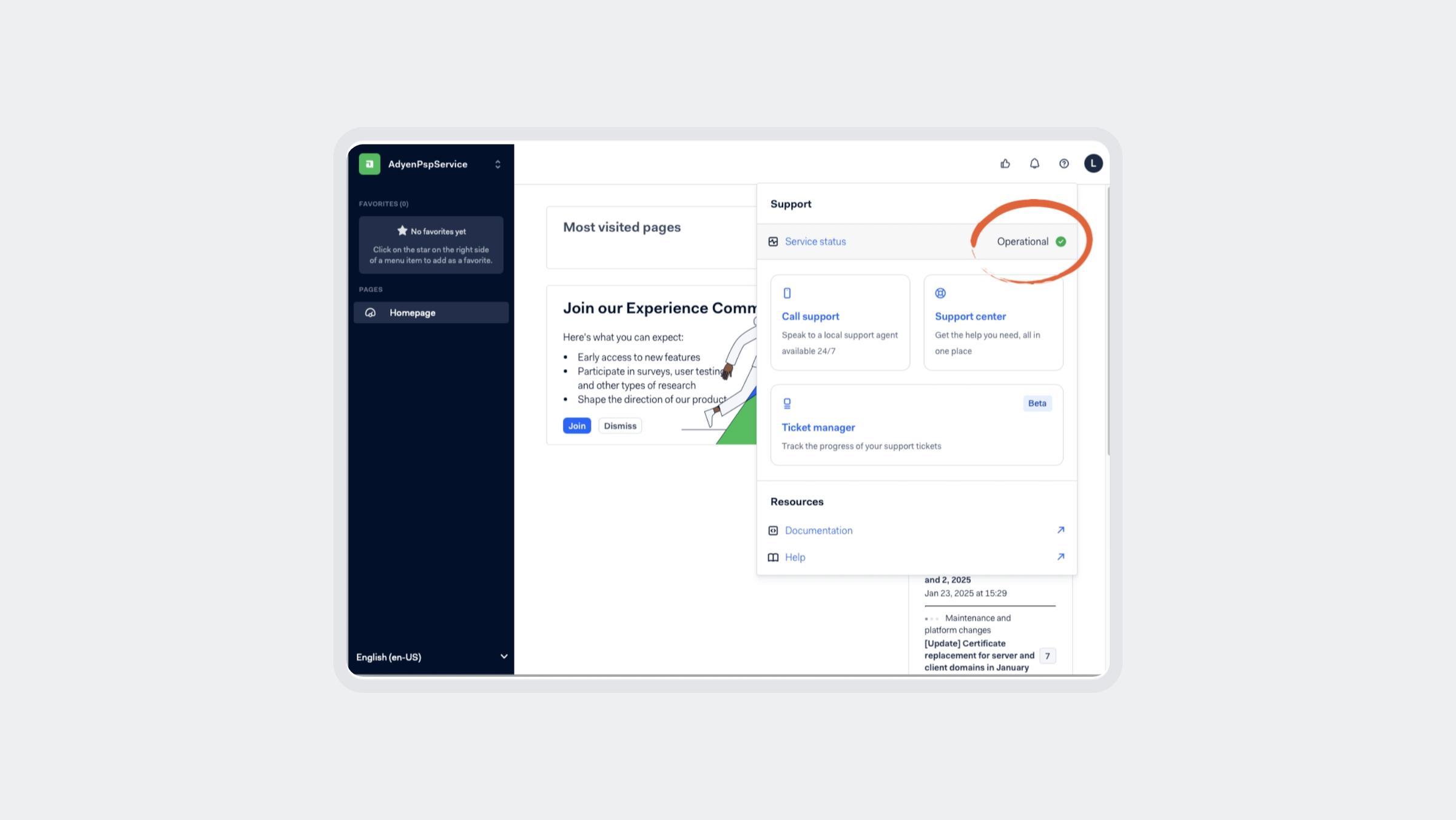 UI screens product updates 