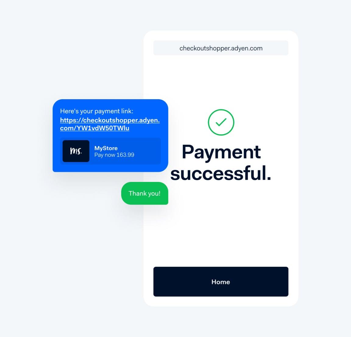 Pay by link Checkout