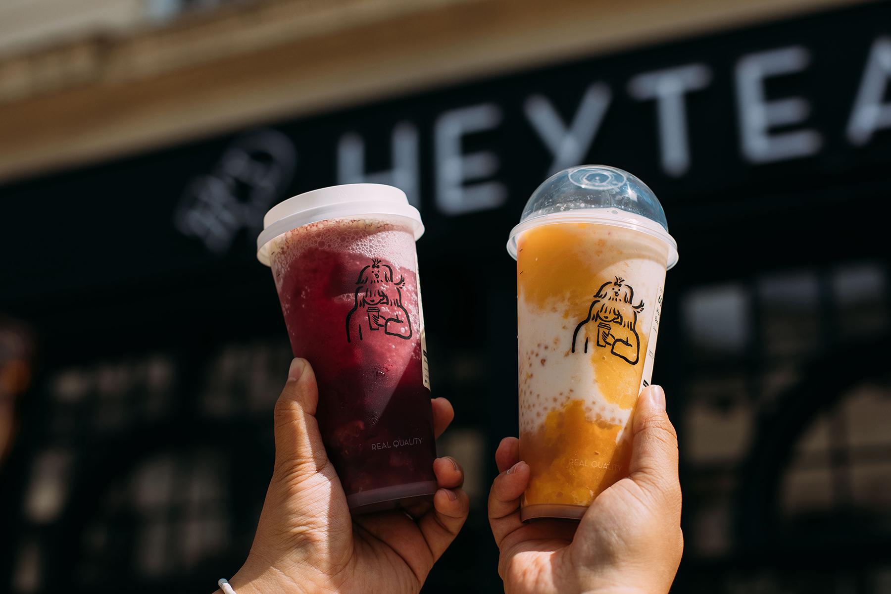 Heytea drinks
