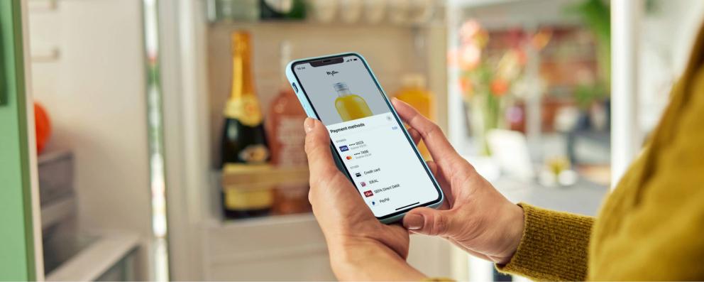 Bestellung über Checkout in-App