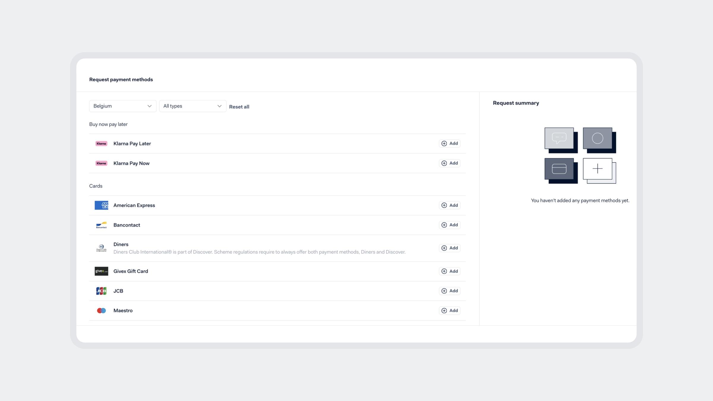 UI screens product updates 