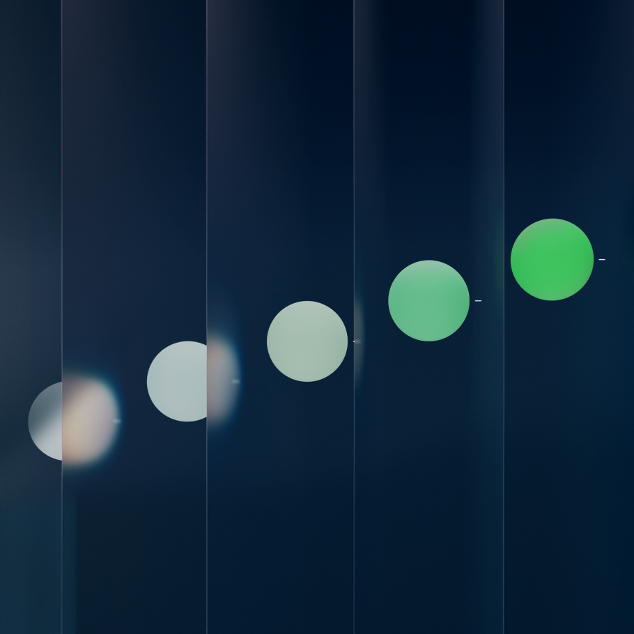 circles making a increase payment graph