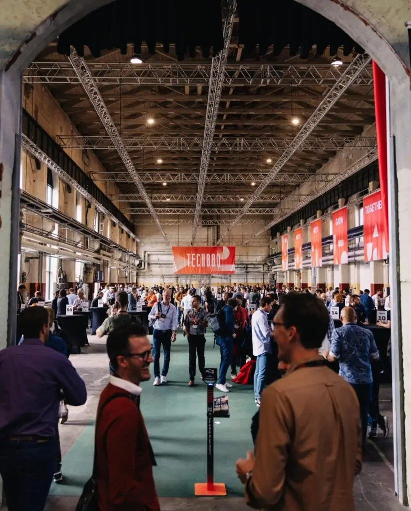 Attendess of the TechBBQ event in the Nordics in 2023