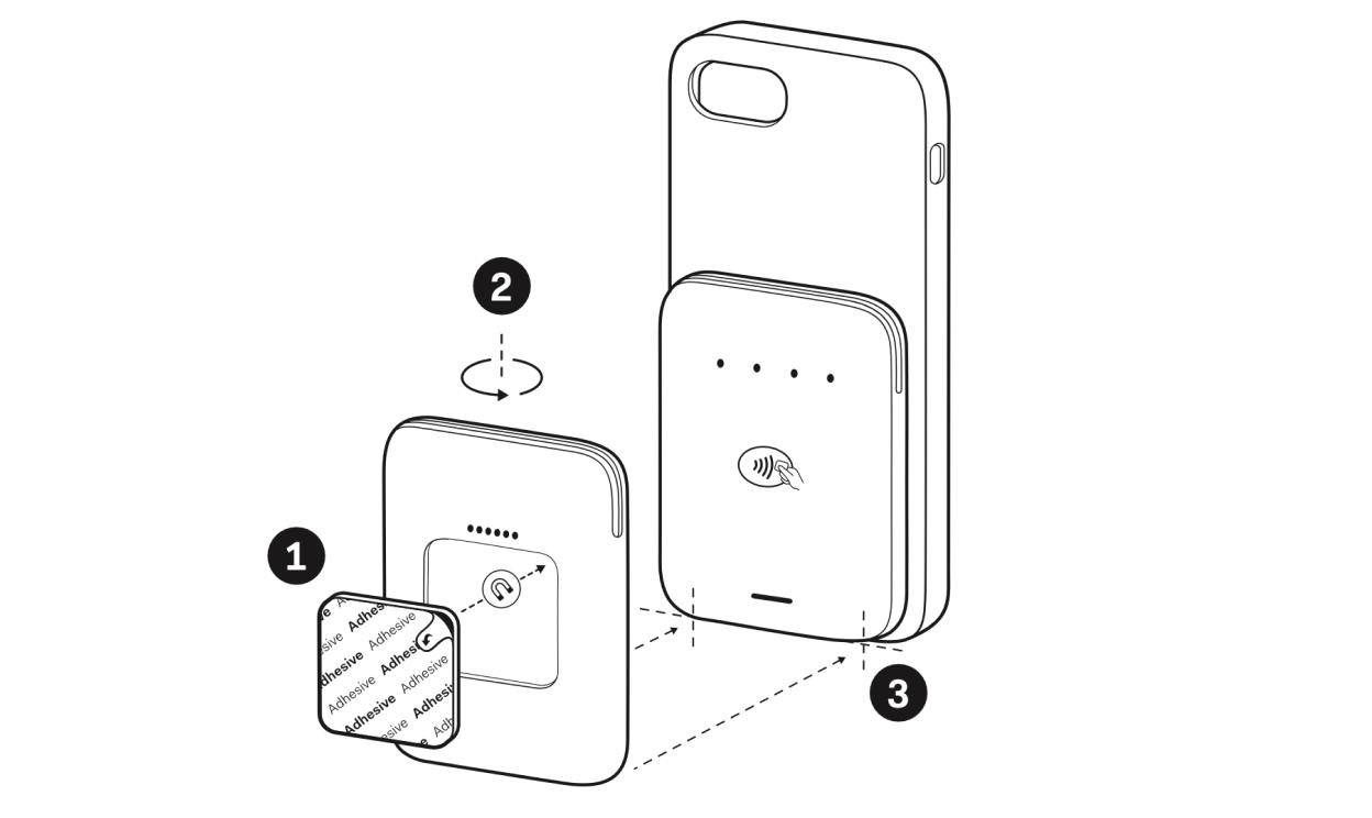 NYC1 - Reader - Using the metal plate