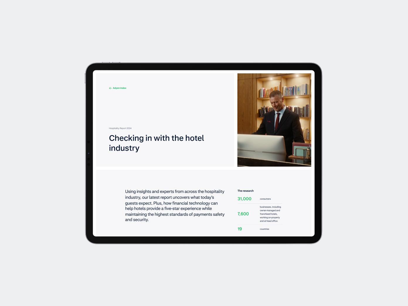 Travel Season assets / Industry Group page