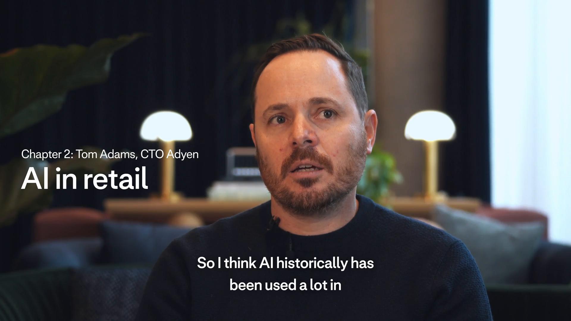 Chapter 2:  Tom Adams about AI in retail in English.