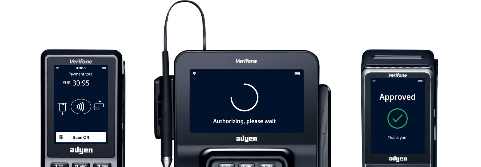 Terminal de paiement Adyen