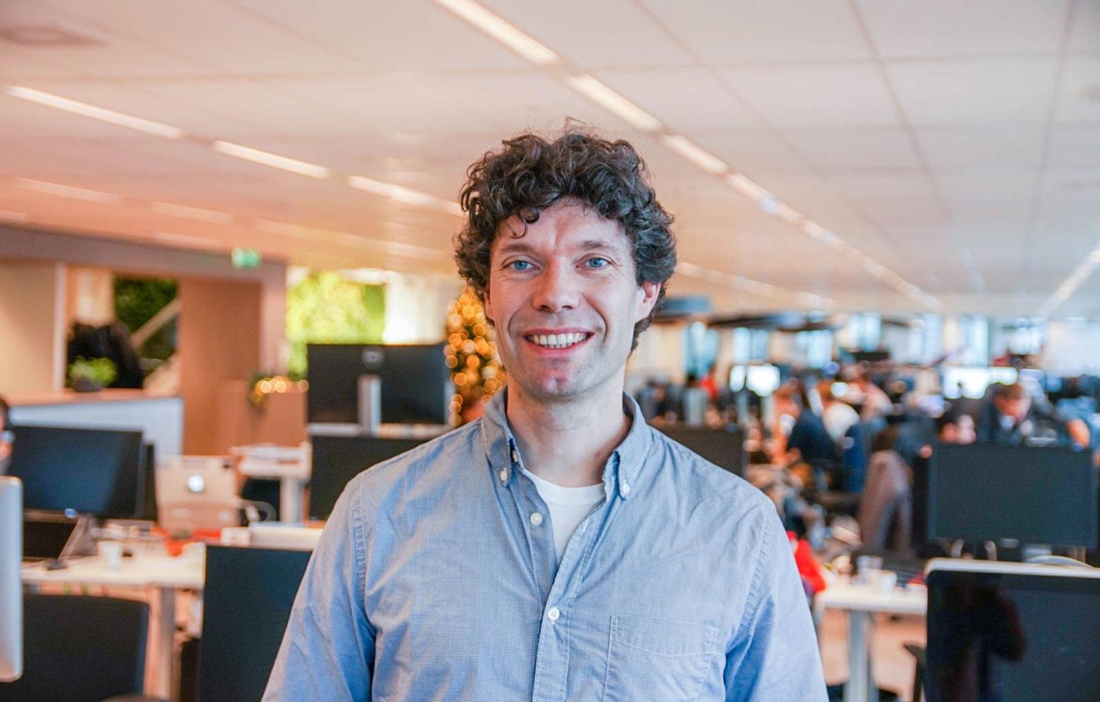 Michiel Toneman, at Adyen.