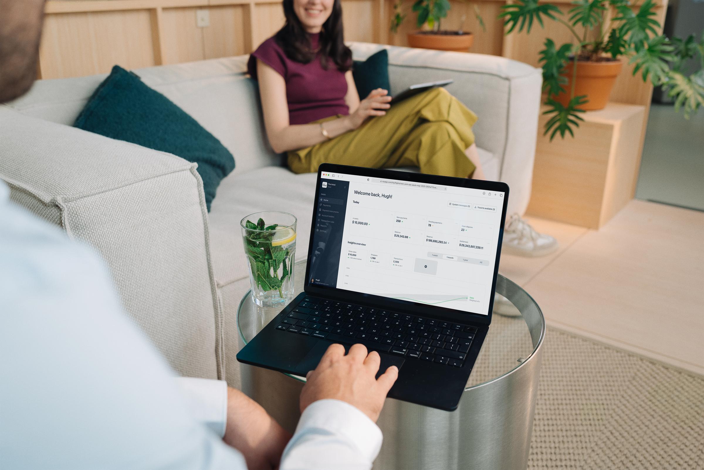 Office customer area