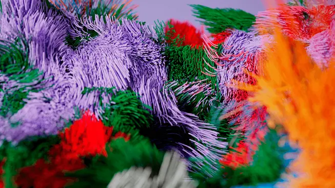 3D abstract art by Adobe artist
