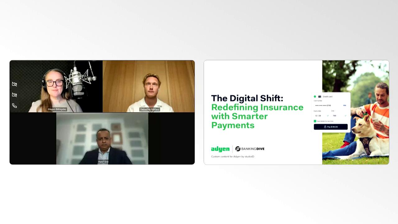 The Digital Shift: Redefining Insurance with Smarter Payments webinar recording.