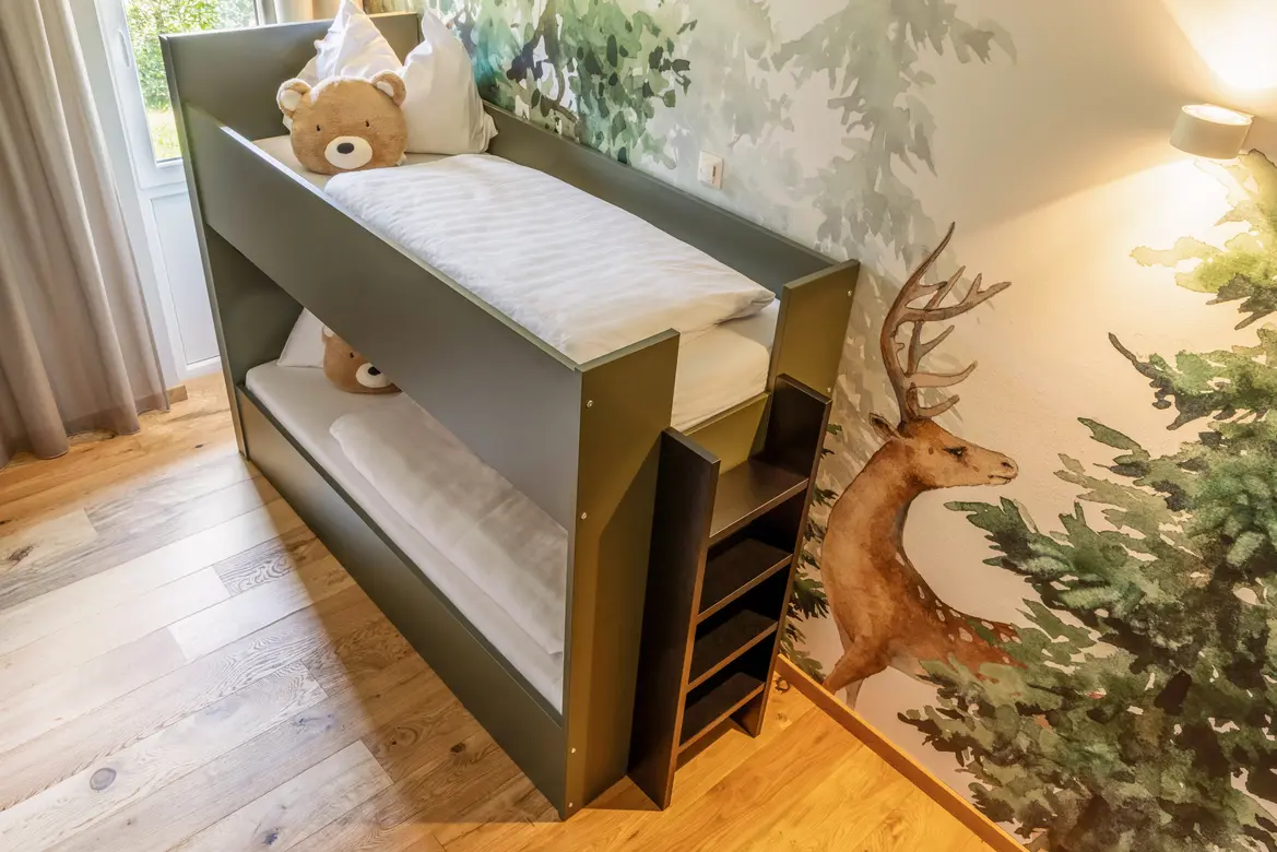 Familienzimmer Zimmer für die Kinder mit liebevoller Dekoration