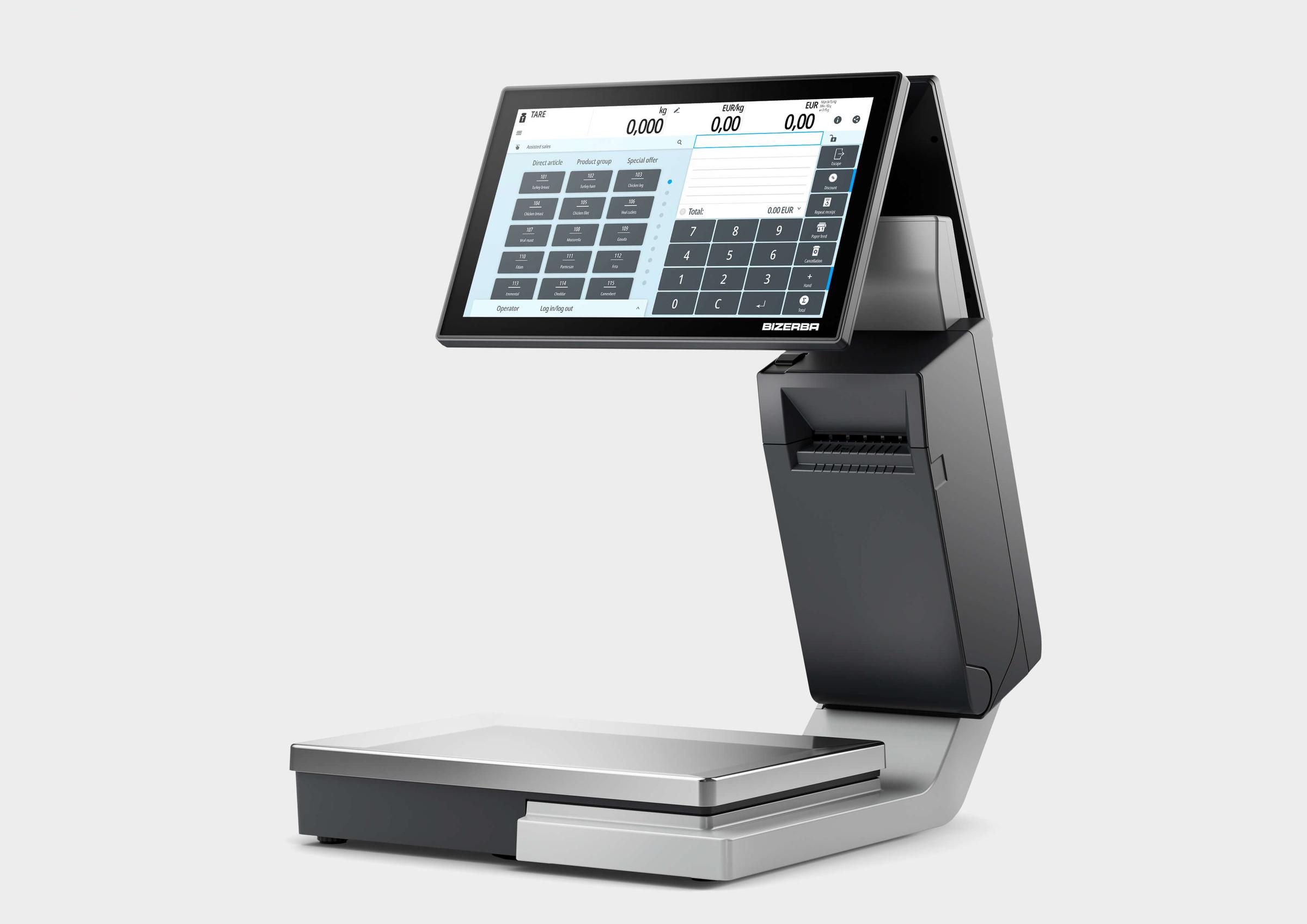 Bizerba K3 800: versatile retail counter scale