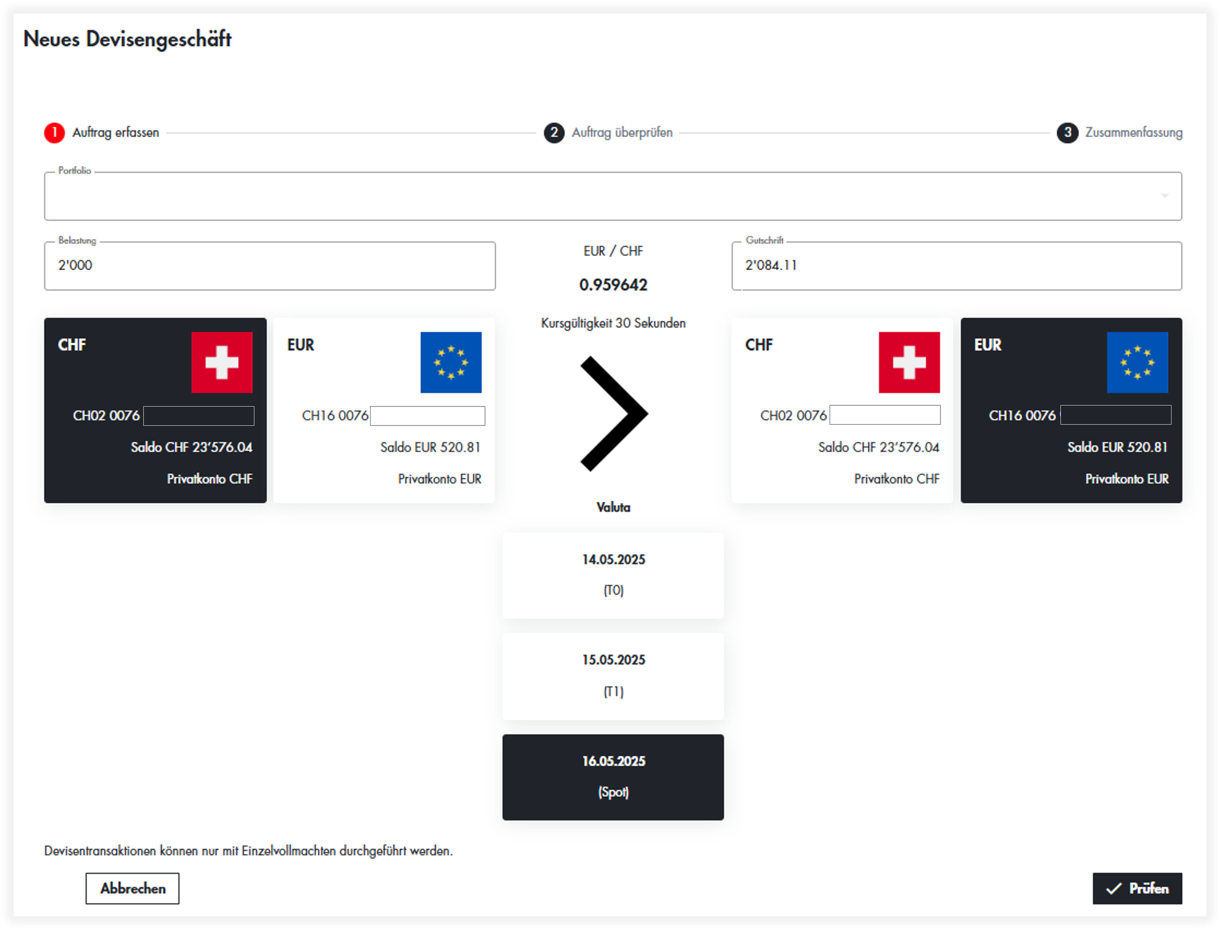 Vorschau Online Währungshandel