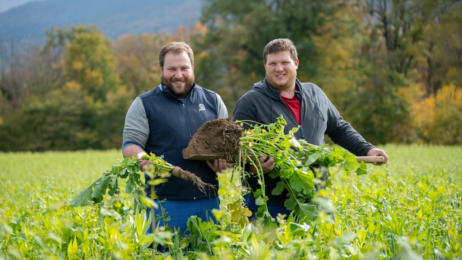 Marco Pittaro und Beat Hügli