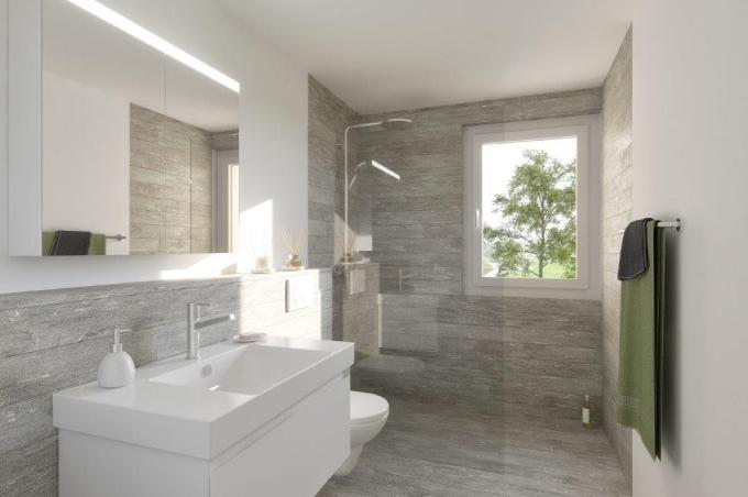 Badezimmer am Bündtenweg/Gassenbachweg in Hölstein