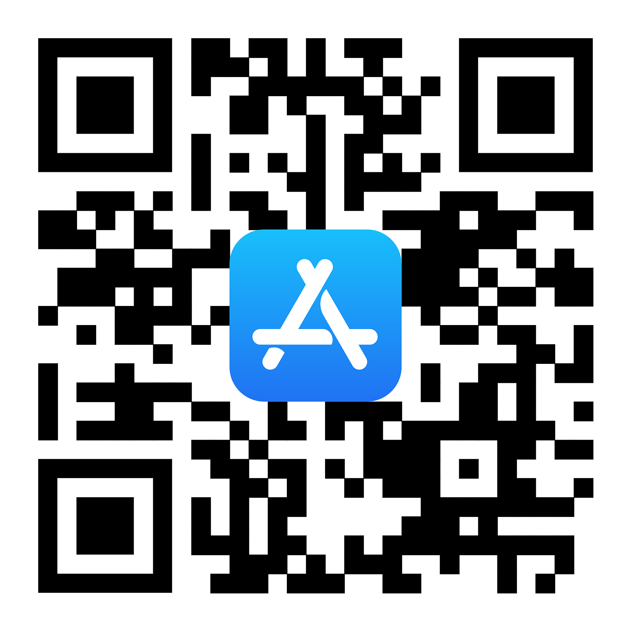 QR-Code der Login App im App Store