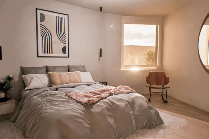 Schlafzimmer an der Delsbergstrasse in Grellingen