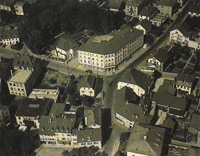 Historisches Gebäude BLKB aus dem Jahr 1931.