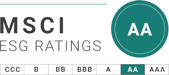 Logo MSCI ESG Rating AA