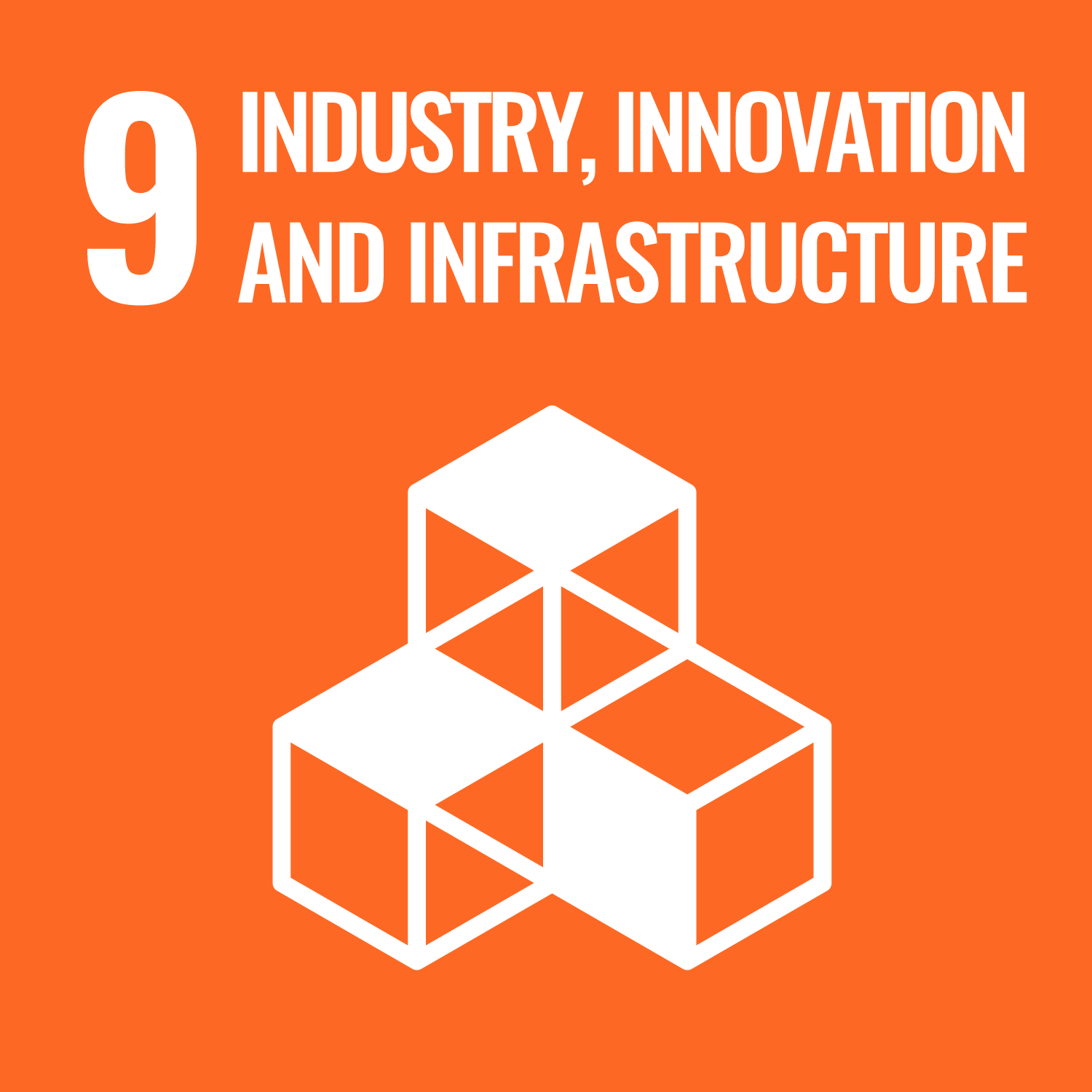 Logo 9 industry, innovation and infrastructure