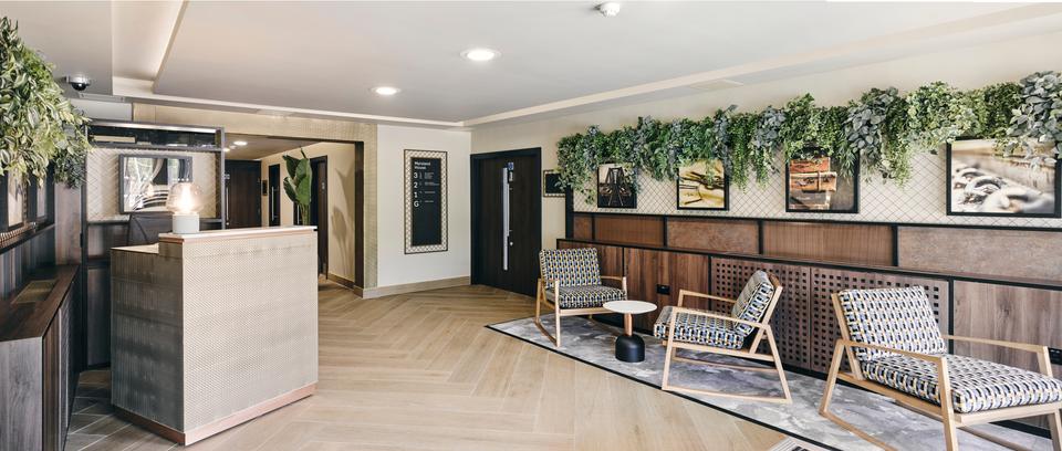 Refurbished reception