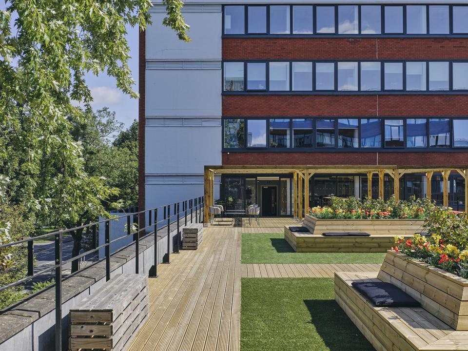 Rooftop terrace