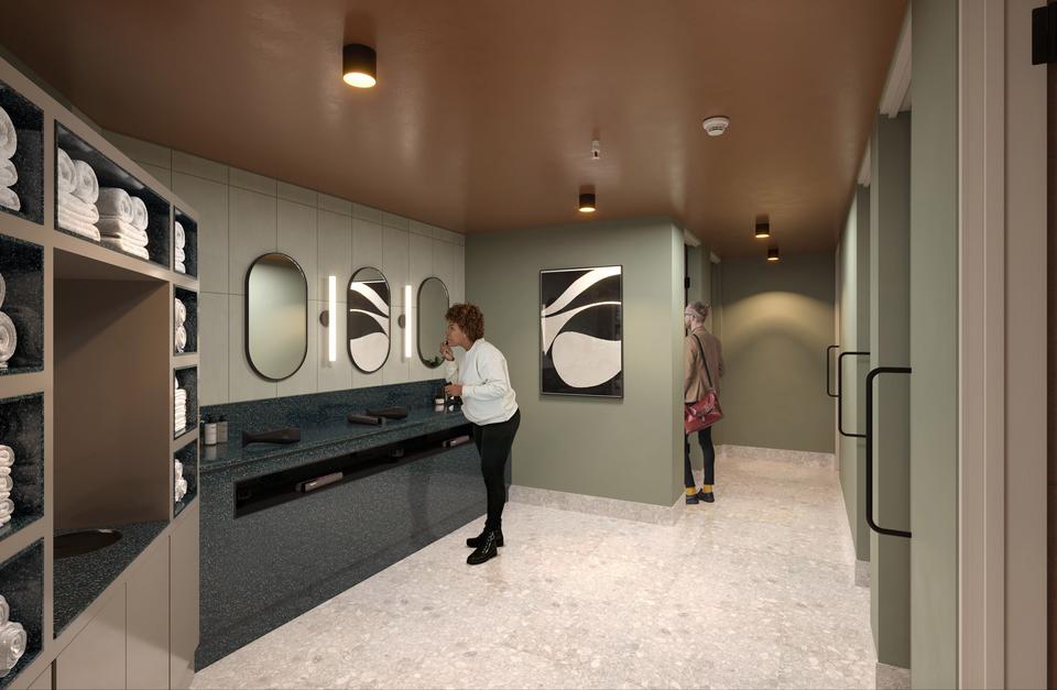 Vanity area