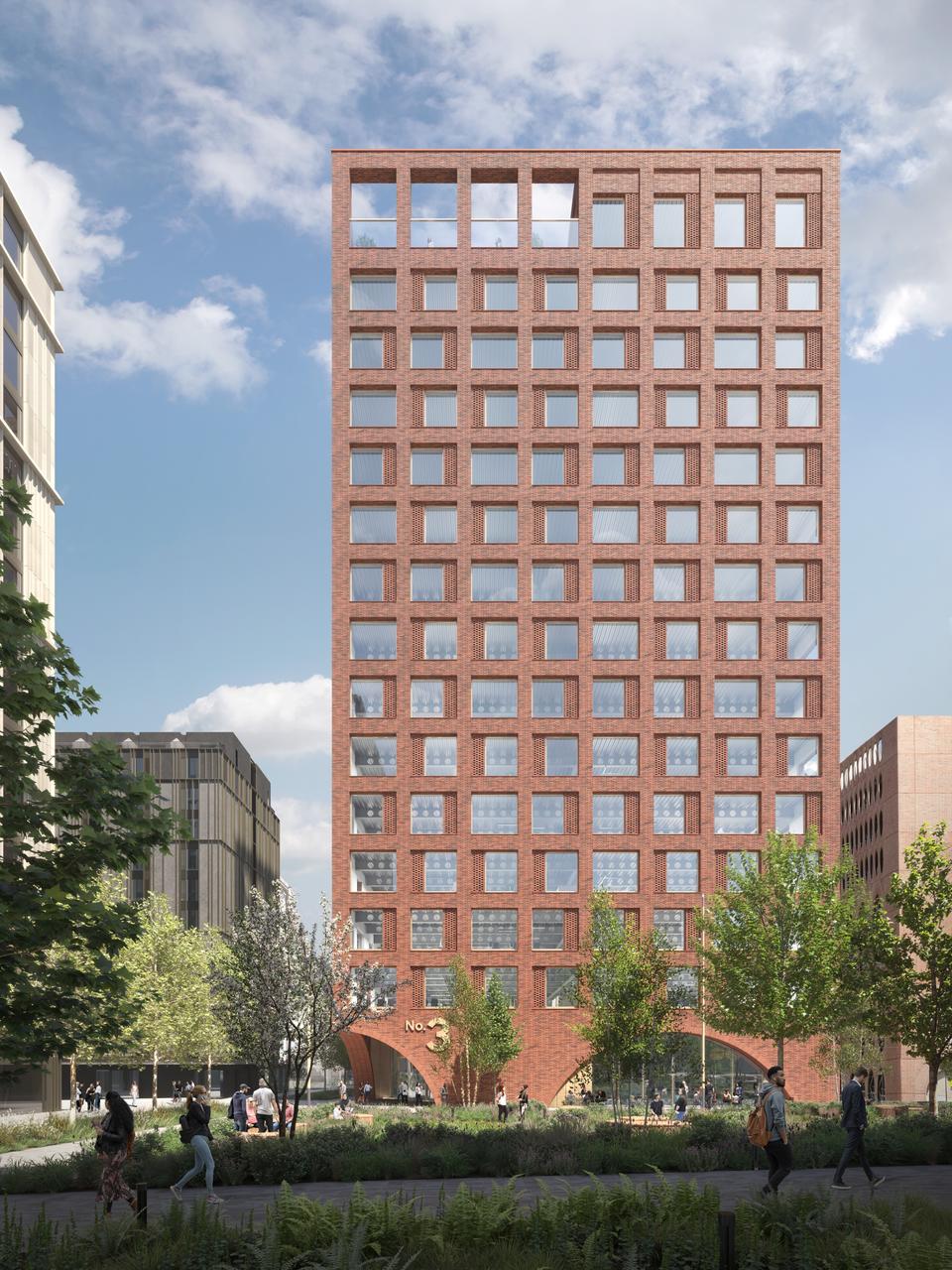 No.3 Circle Square exterior CGI