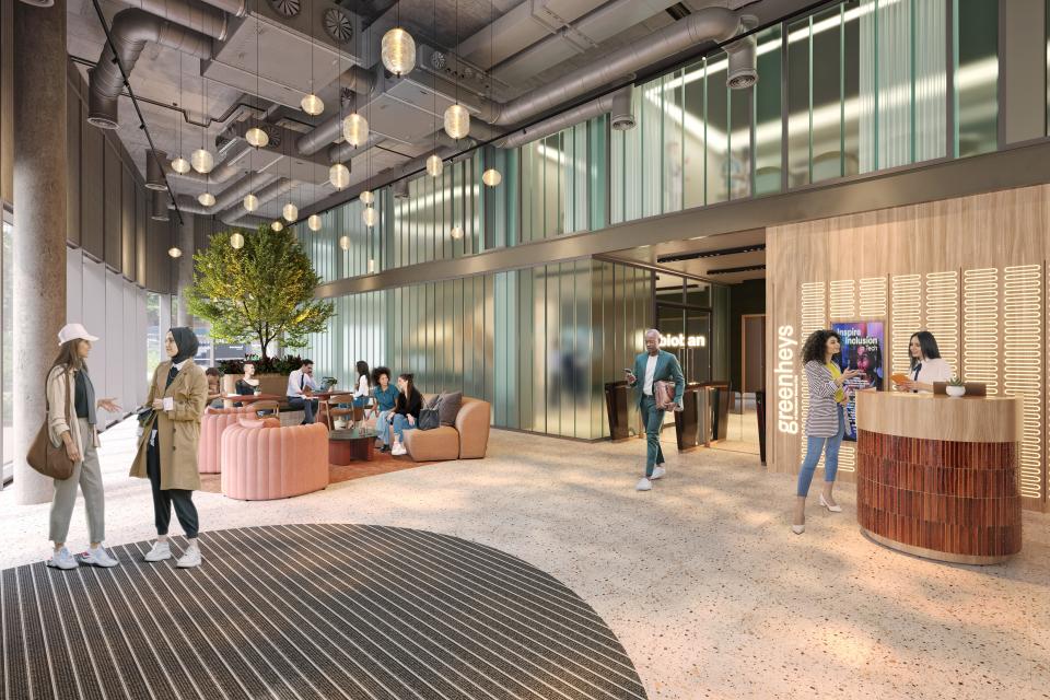 Reception area of greenheys