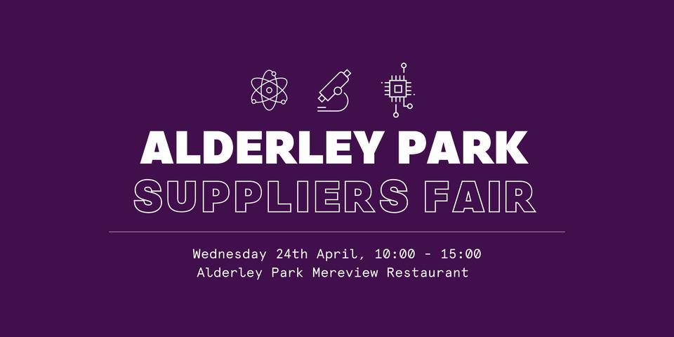 2024 Suppliers Fair at Alderley Park  