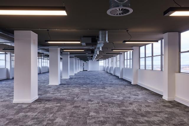 Leased office space in Old Trafford