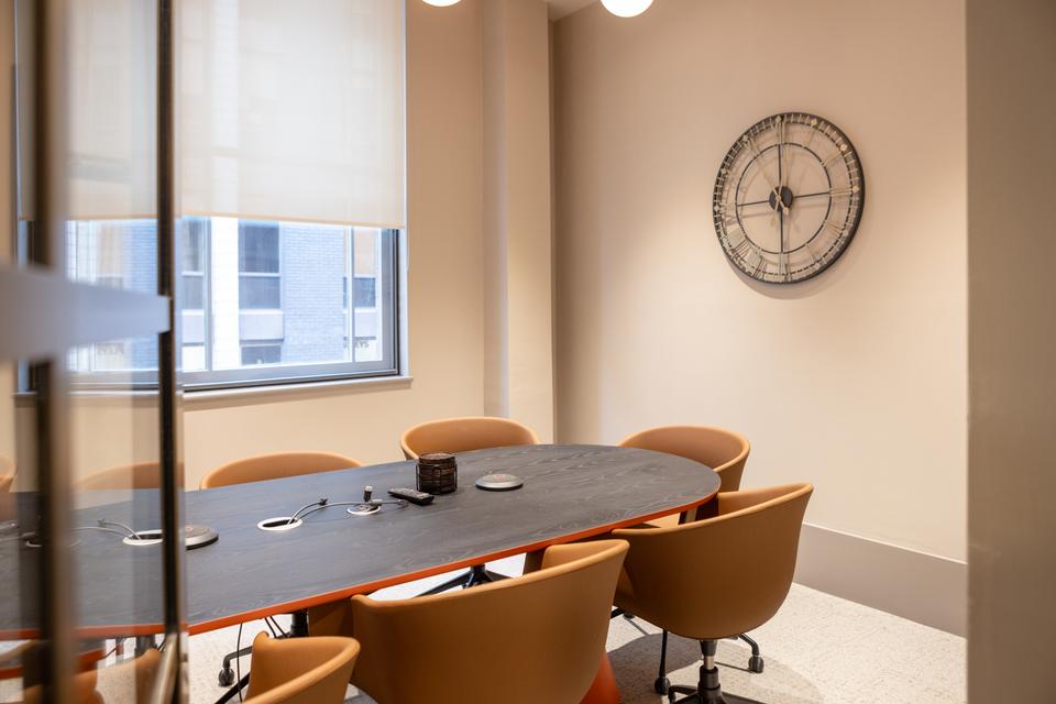 Meeting room layout