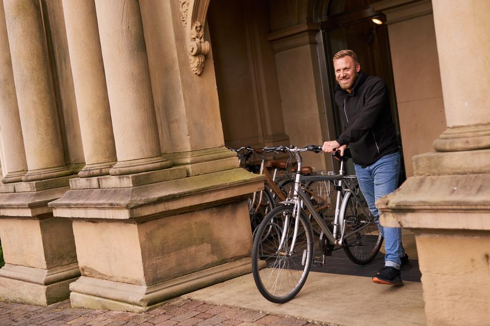 Bicycle's to use at Booths Park