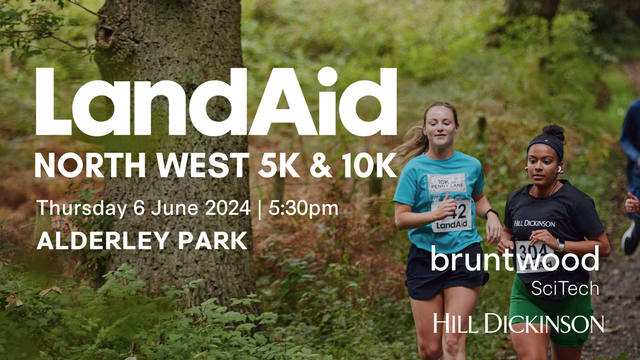 Bruntwood SciTech and Hill Dickinson team up again to host the 2024 LandAid North West 10k and 5k