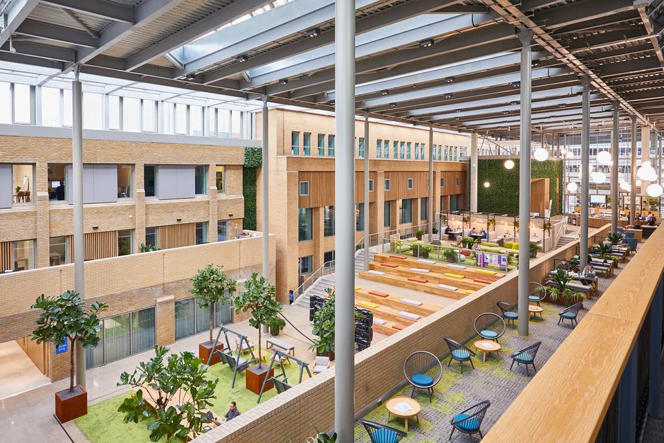 Glasshouse atrium
