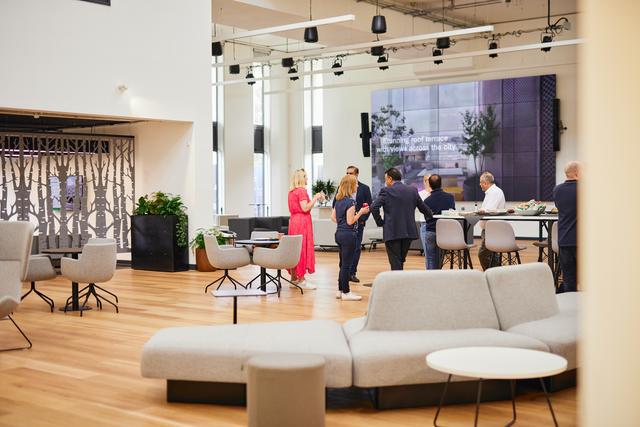 Communal space, Innovation Birmingham