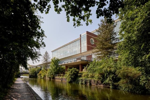 External view of Faraday Wharf, IB
