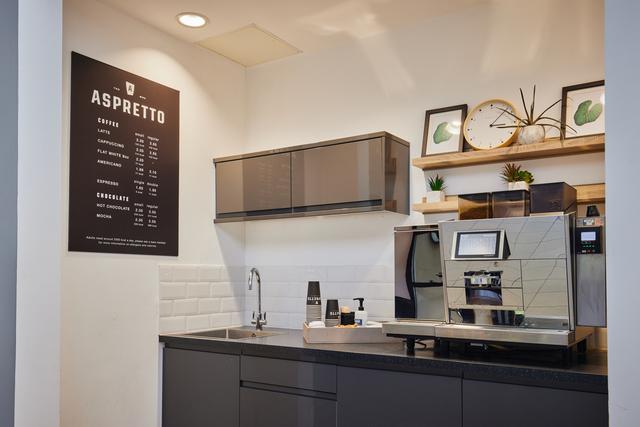 Coffee point, Faraday Wharf, IB