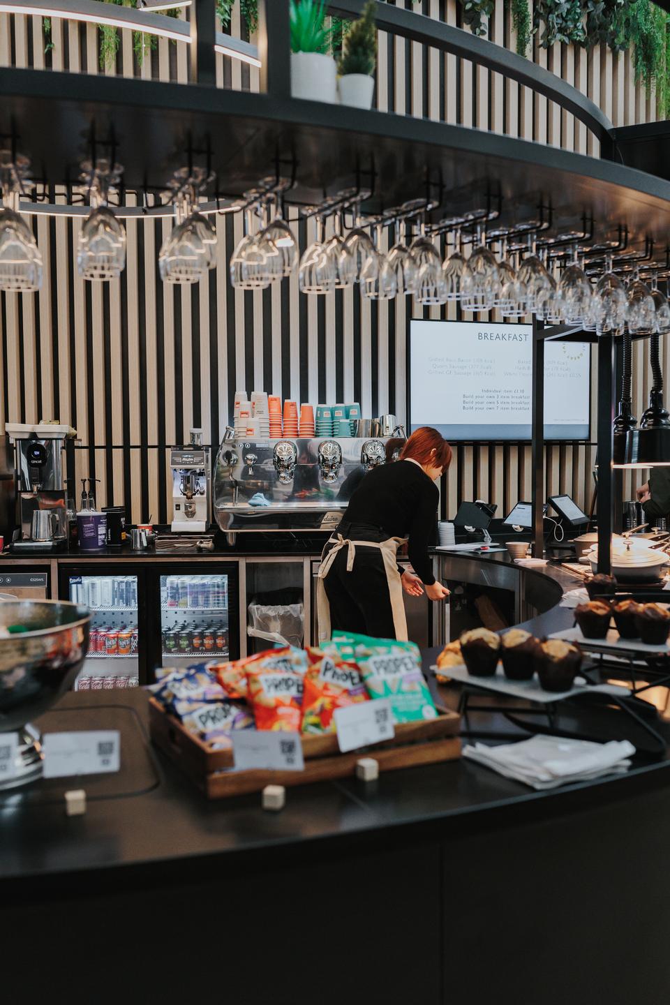 Food and beverage amenity at Innovation Birmingham