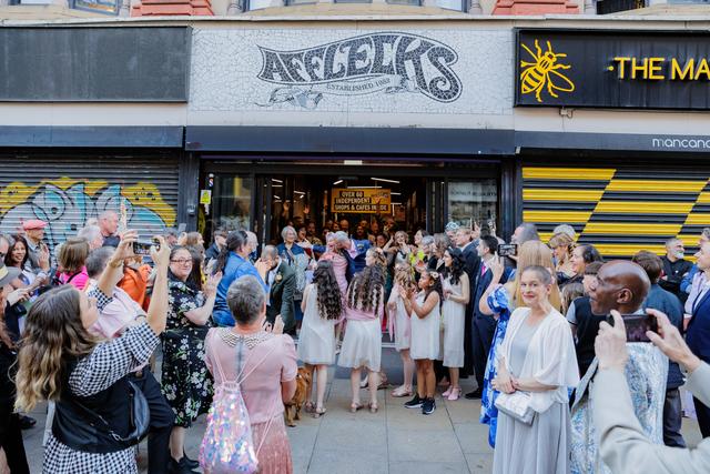 Afflecks First Wedding