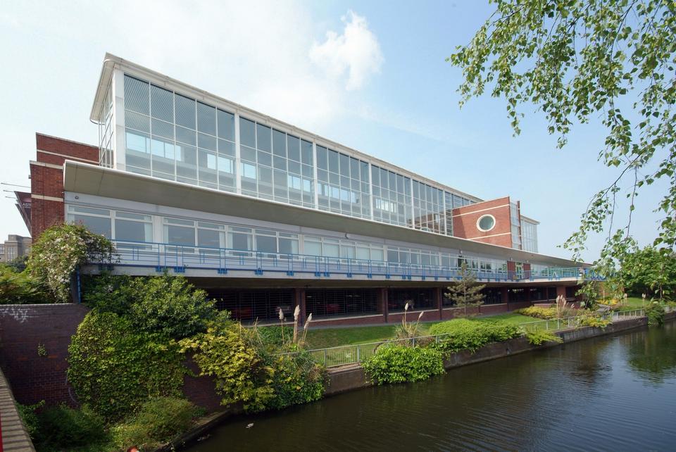 External view of Faraday Wharf, IB